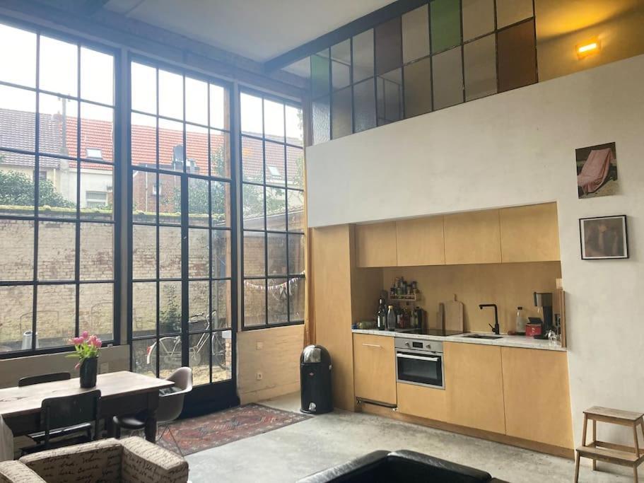 Antwerp Loft -Art And Chill- Parking Available Lägenhet Exteriör bild